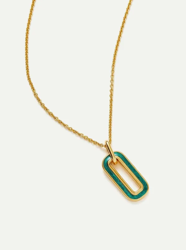 Haze Ovate Pendant Necklace - Image 3